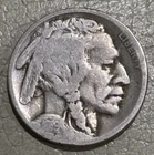 1919d Buffalo nickel, nice original GOOD condition partial date full rims,  MM