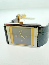 Lady's Stainless Steel & 18K Yellow Gold Concord Delirium Strap Watch UNWORN NOS