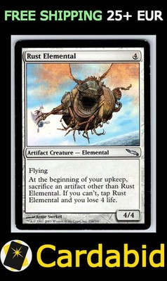 Rust Elemental - MRD #234 Mirrodin Kev Walker LP