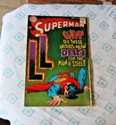 RARE Vintage Superman 1968 Comic Book #204 DC Comics 12 Cents Initials LL LOOK