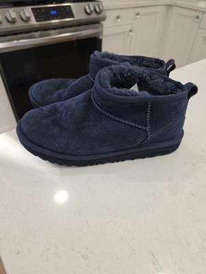 UGG Classic Ultra Mini Big Kids Suede Upper 1130750K Desert Blue EU37 Size 5
