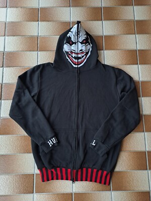 WWE Bray Wyatt Jacket Mens Size Medium Full Face Zip Hoodie The