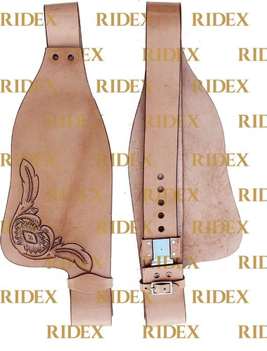Pack De 2 Paires D'ailes De Selle Western Pour Cheval
