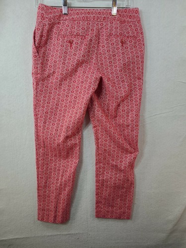 Talbots Womens 4P Red Capri Pants - Picture 6 of 9