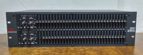 DBX 2231 Dual Channel 31 Band 1/3 Octave Professional Graphic Equalizer/Limiter
