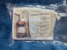 Castor Oil Pack Compress Reusable Castor Oil Pack Kit Castor Oil Pack/Wrap Detox