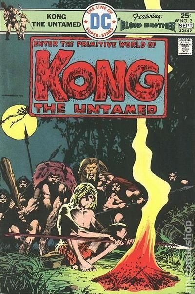 Kong the Untamed #2 GD/VG 3.0 1975 Stock Image Low Grade