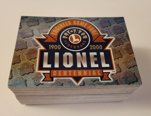1999 LIONEL LEGENDARY TRAINS Complete FOIL CARD SET 72 HIGH Grade NM/MT DuoCards - Picture 1 of 6