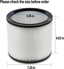 Extolife Replacement Filter Compatible with Shop-Vac 90350 90304 90333...