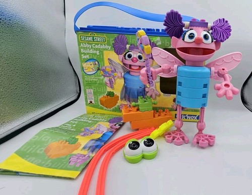 Sesame Street Kid K'Nex Abby Cadabby Building Set Missing 3 Bricks And Dress