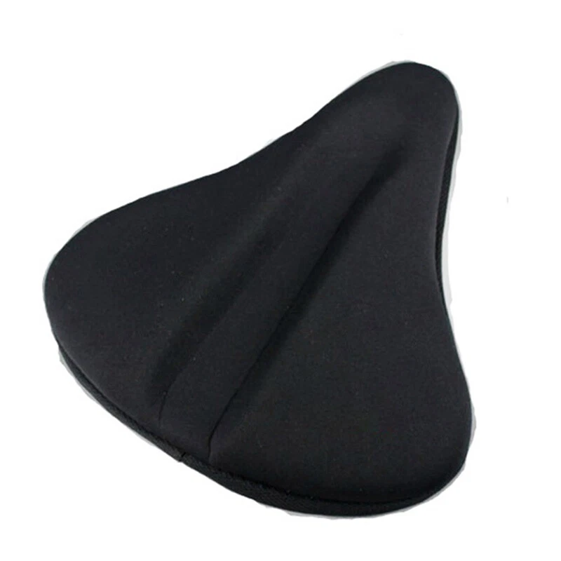 1pc Gel-Padded Unisex Bike Seat Cover - Extra Soft Exercise Bicycle Seat  Cushion