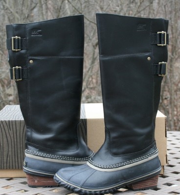 sorel slimpack riding tall boot