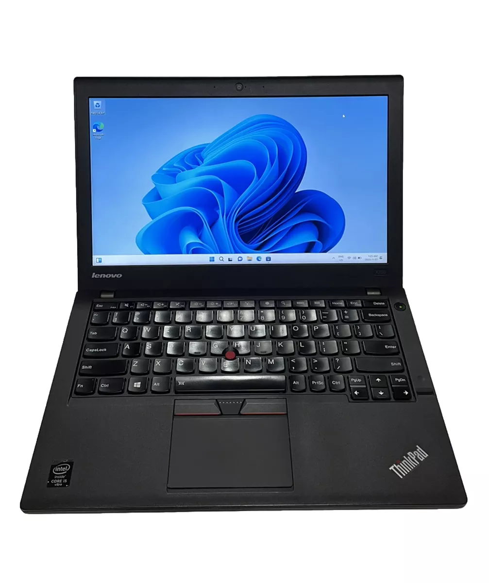 Windows 11 Pro 12.5 Lenovo ThinkPad x250 i5-5300U 2.3GH 256GB SSD 8GBRAM  Backlit