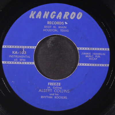 ALBERT COLLINS: collins shuffle / freeze KANGAROO 7