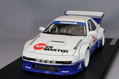 (ヤーシン) 1/18 PANDEM RX-7 (FC3S) 1/18 Ignition Model Mazda Pandem RX-7 RX7 (FC3S) (White) Car