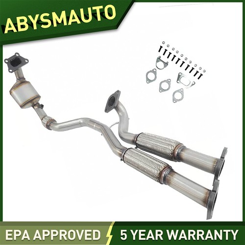 Left Catalytic Converters & Flex Pipe for Cadillac SRX 3.0L 2010