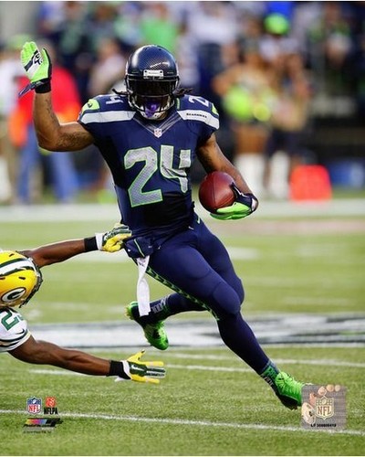 marshawn lynch seattle seahawks 2014 nfl action ph