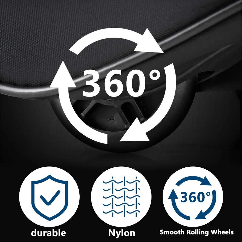 Funda rígida protectora rodante para palos de golf con ruedas para bolsa de golf Foto 4 de 4