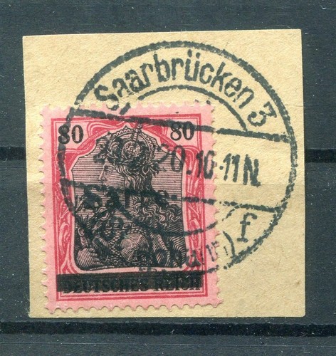 Saar 16III Splendido Su Gest. Luxury BPP 300EUR Stamp (H6043
