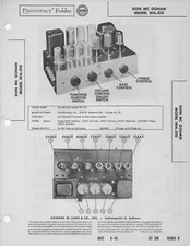 1955 DON MCGOHAN WA-310 TUBE AMPLIFIER AMP SERVICE MANUAL PHOTOFACT SCHEMATIC