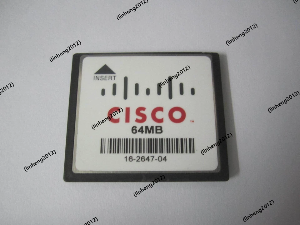 2PCS Original CISCO 64MB CompactFlash CF Memory card - Image 3 of 4