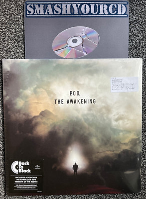 P.O.D  - THE AWAKENING(SEALED/RARE 180G BLACK VINYL ON BACK TO BLACK/ILL NINO)
