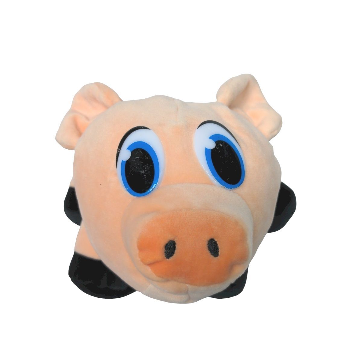 Six Flags Texas Peach Pig Farm Animal Plush Stuffed Animal 11.75
