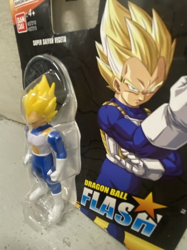 Dragon Ball Flash Super Saiyan Vegeta Action Figure Collectible Bandai - Picture 3 of 6