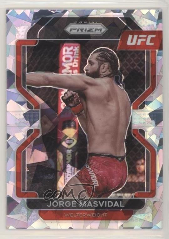2022 Panini Prizm UFC Ice Prizm Jorge Masvidal #116 5y5