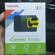 Toshiba Canvio Ready 1TB Portable External HDD Black USB 3.2 Gen 1