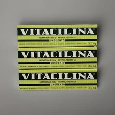 3-Pk VITACILINA Ungüento Ointment VITACILINA 16gr/.56oz Mexican Vitacilina