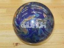 NIB 15# Storm Equinox Bowling Ball w/Specs of 15.3/2-2.5" Pin/2.86oz TW