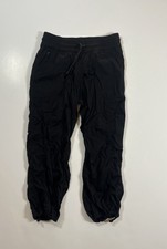 The North Face Aphrodite 2.0 Capri Pant Women's Small Black Stretch Drawstring