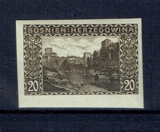 FP/BOSNIEN 35 UNGEZÄHNT Landschaftsbilder 1906