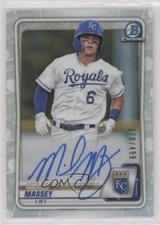 2020 Bowman Chrome Prospect Refractor 370/499 Michael Massey #CPA-MM Auto g1z