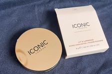 Image of ICONIC London Lit & Luminous Baked Powder Highlighter New Boxed 16g