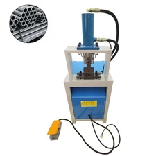 220V Electric/Hydraulic Square/Round Tube Hole Drilling and Arc Cutting Machine