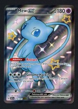 Mew ex 216/091 Paldean Fates Shiny Ultra Rare Pokemon TCG