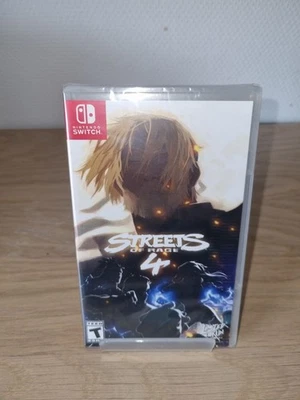 STREETS OF RAGE 4 SWITCH USA LIMITED RUN NEUF SOUS BLISTER - Photo 1/2