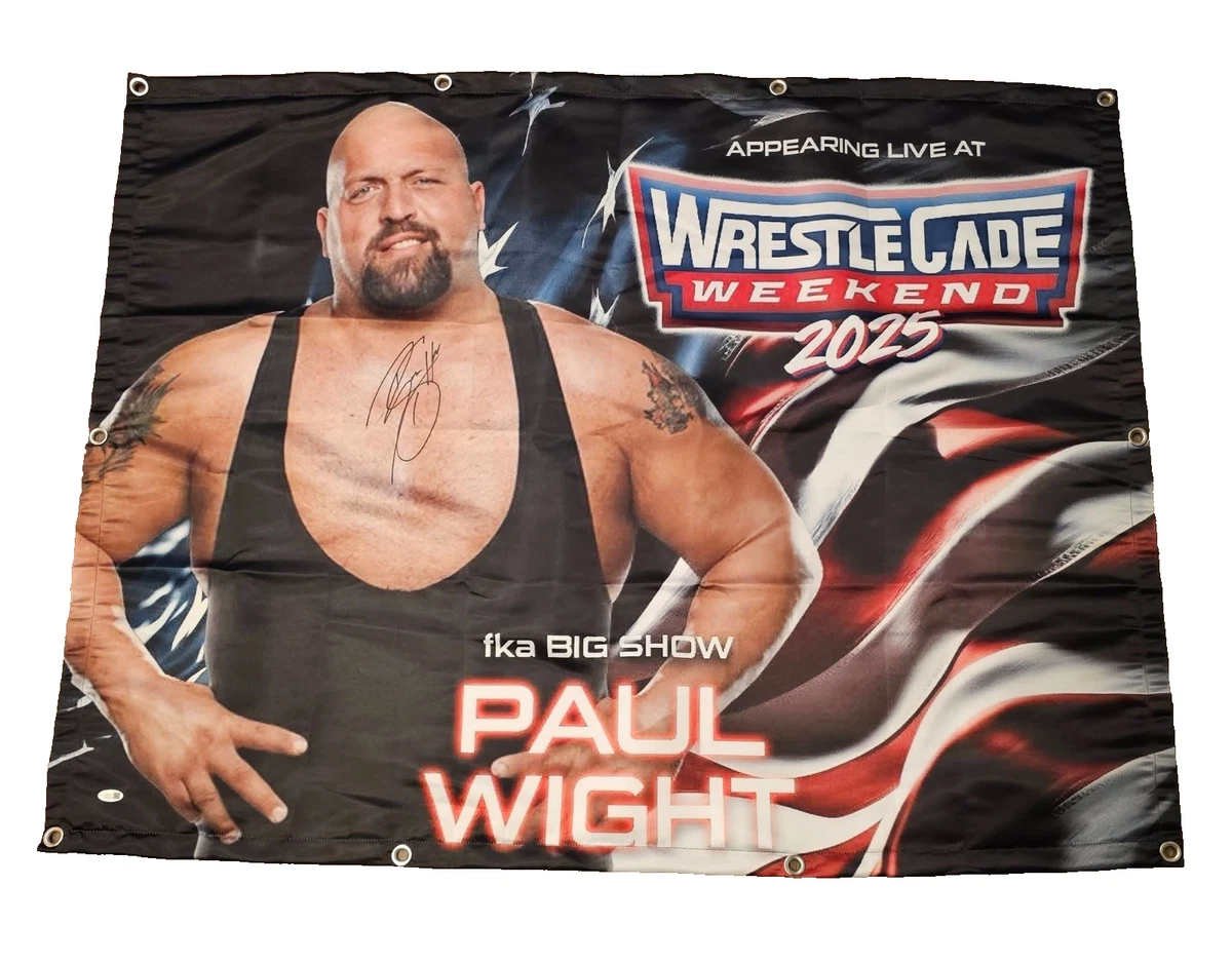 大巨人　ビッグ・ショー　直筆サイン色紙（WWEスーパースター） Big Show WWE Wrestling Original Autographed Items for sale | eBay