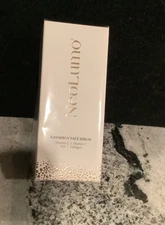 NEOLUMO 4-SYNERGY FACE SERUM-VITAMIN C & E/HA/COLLAGEN- 1 fl oz/ New-SEALED
