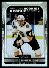 2021-22 O-Pee-Chee Platinum Marquee Rookie Jonas Rondbjerg Rookie #283 RAINBOW