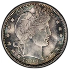 1892 Barber Quarter - PCGS MS65 CAC - STUNNING MULTI COLORED JEWEL! VERY PQ!