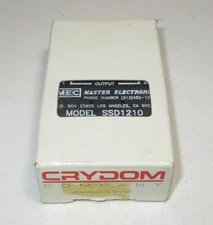 Crydom Model SSD1210 Solid State Relay Input 3-32VDC Output 120V 10A NIB