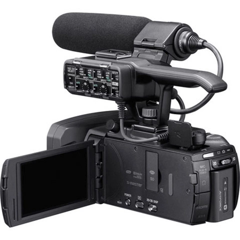 Sony HXR-NX3D1 NXCAM 3D Compact Camcorder - SKU#1969487 - Image 4 of 4