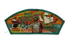 1993 Jamboree Gulf Coast (FL) Council FL JSP GRN Bdr (VT1126)
