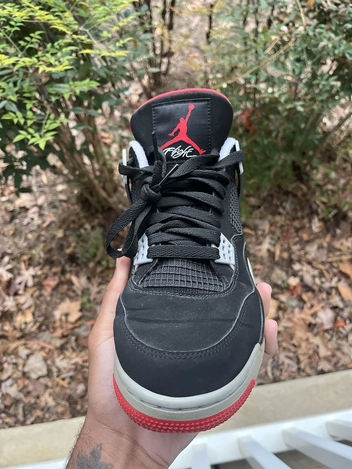 Jordan 4 ретро оригинальные средней породы 2019 размер 11 - Изображение 4 из 4