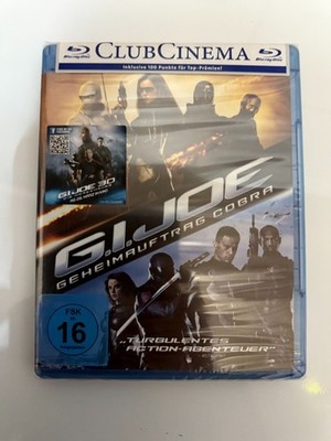 G.I. JOE - GEHEIMAUFTRAG COBRA Original deutsche Blu Ray NEU / OVP