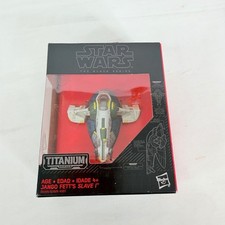 Star Wars Black Series Titanium Jango Fett Slave I Die Cast Vehicle 27 B6595