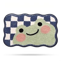 Badematte Frosch Niedlich 40X60Cm Weich SaugfäHig Waschbar Badezimmer